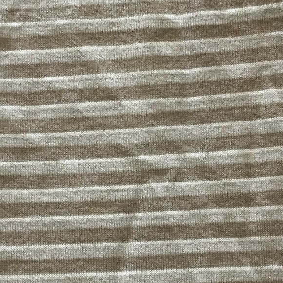 Barbara Lohmann browns cashmere silk Striped Shell 34 - Picture 6 of 8